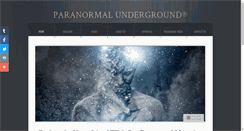 Desktop Screenshot of paranormalunderground.net